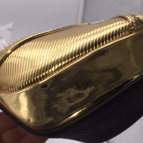 Qupid Ladies Platform Heels Pumps 5” Gold Shiny Metallic Open Toe Size 9 - Picture 16 of 16